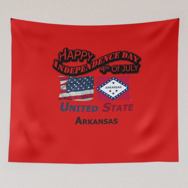 Item preview, Happy Independence Day Arkansas State, Happy 4th Of July Gift, Happy Independence Day USA, Design with Flags for each state in the United States. designed and sold by roji-world-shop.