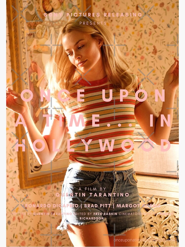 ONCE UPON A TIME IN HOLLYWOOD MARGOT ROBBIE POSTER