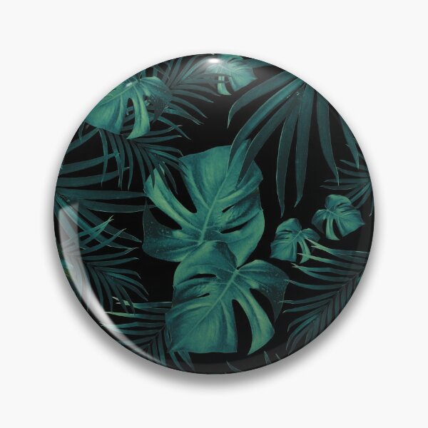Item preview, Tropical Jungle Night Leaves Pattern #1 (2020 Edition) #tropical #decor #art  designed and sold by Anita's & Bella's Art.