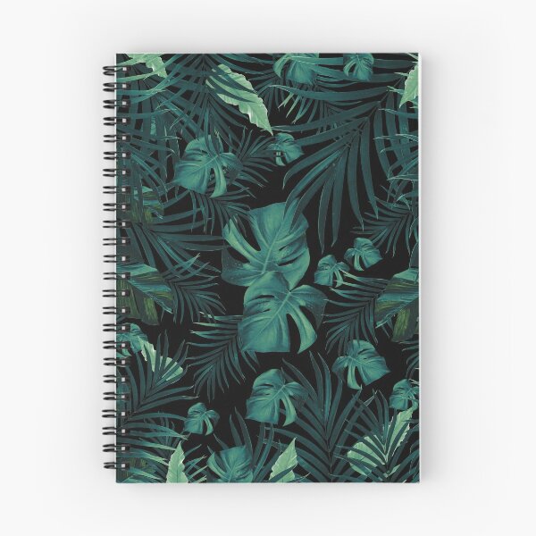 Item preview, Tropical Jungle Night Leaves Pattern #1 (2020 Edition) #tropical #decor #art  designed and sold by Anita's & Bella's Art.