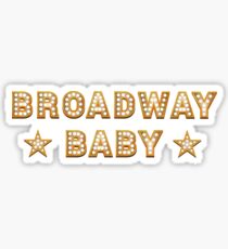 Broadway Baby Sticker
