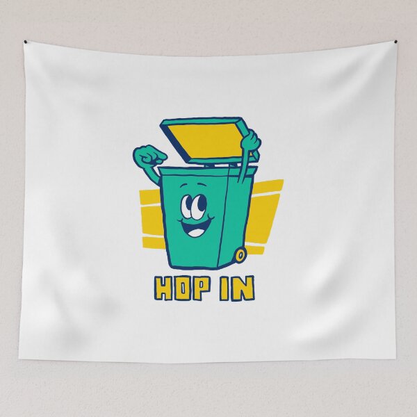Item preview, Hop In the Trash Bin designed and sold by siridhata.