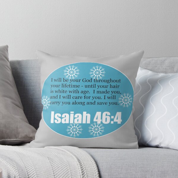 Item preview, Isaiah 46:4 Bible Journal Scripture Verse  designed and sold by CrushOnCovers.