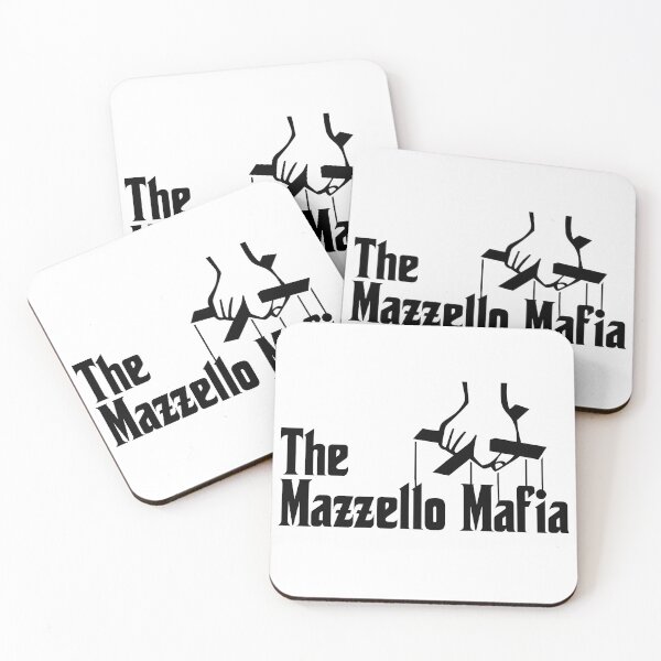 Item preview, The Mazzello Mafia Regular Logo BLACK designed and sold by The Mazzello Mafia (We are Joe Mazzello fans.).