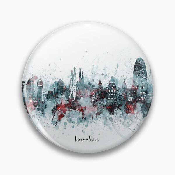 Item preview, barcelona skyline designed and sold by BekimART2.
