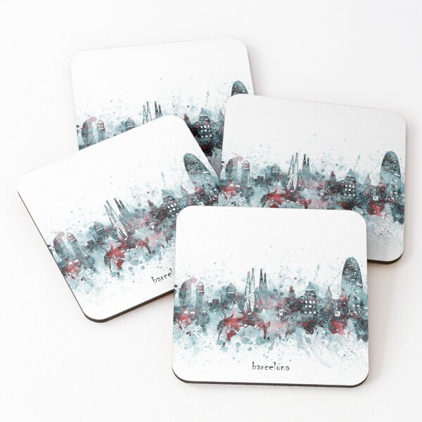 Item preview, barcelona skyline designed and sold by BekimART2.