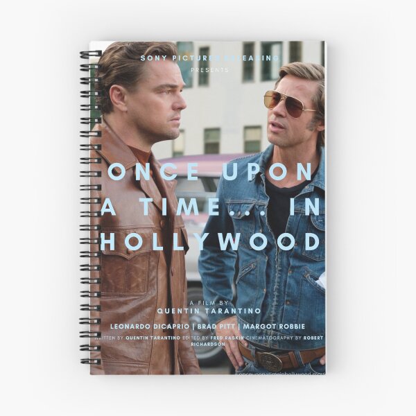 Item preview, ONCE UPON A TIME IN HOLLYWOOD BRAD PITT LEO DICAPRIO POSTER designed and sold by mikceys.
