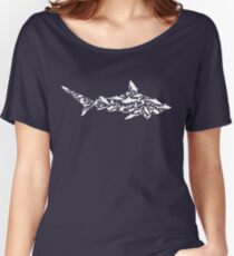 Shark Collage Women's Relaxed Fit T-Shirt