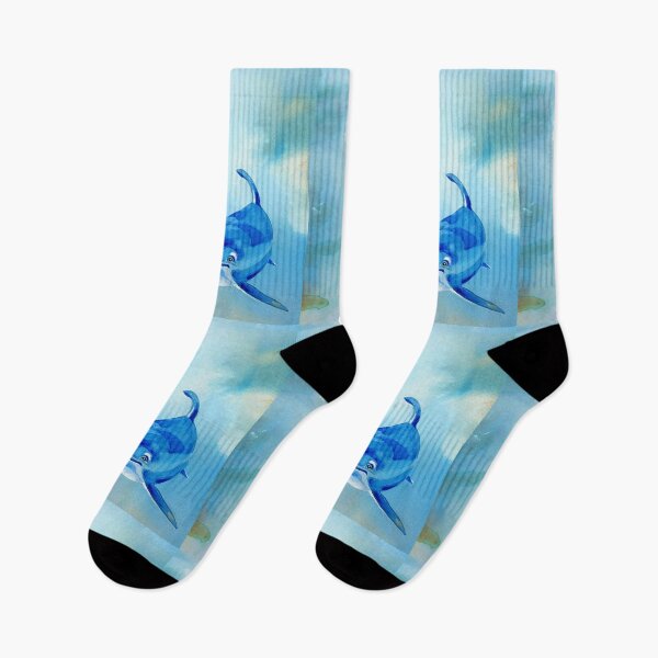Item preview, Dolphins - Floating Free designed and sold by Patricia Howitt.