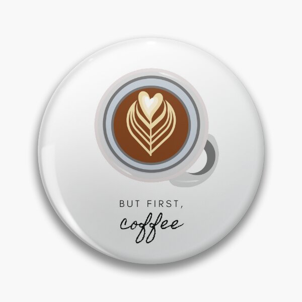 Item preview, But first, coffee designed and sold by DaughertyDraws.