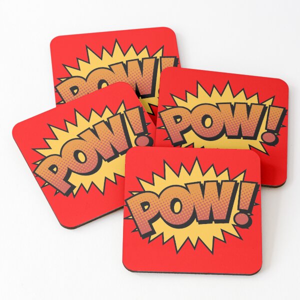 Item preview, POW! Superhero Comic Book Bubble - onomatopoeia designed and sold by Kristina Gale.