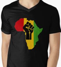 Africa Power Men's V-Neck T-Shirt