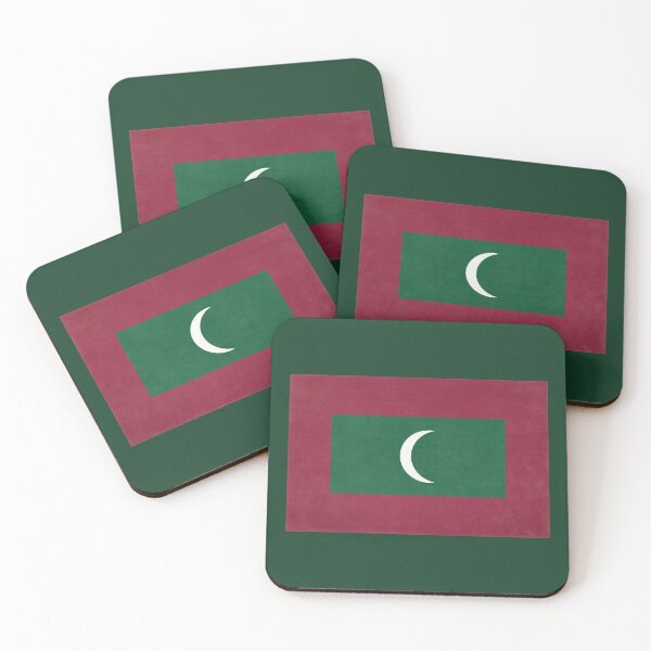 Item preview, Maldive Flag designed and sold by Finding Fortuity.