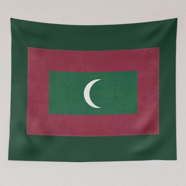 Item preview, Maldive Flag designed and sold by Finding Fortuity.