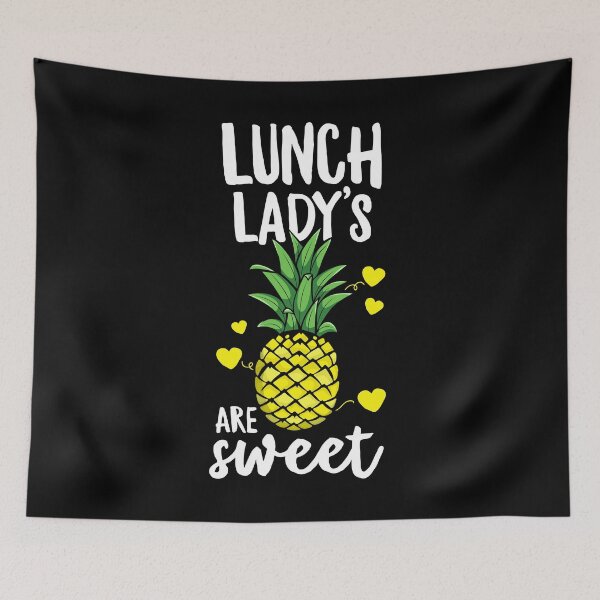 Item preview, Lunch Lady T-Shirt Sweet Pineapple Cafeteria Volunteer Pun designed and sold by 14thFloor.