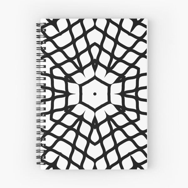 Item preview, Origami Blossom - Simple Abstract Mandala Pattern | Black and White designed and sold by Dator-Abstracts.