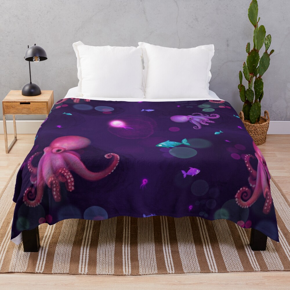 Special purchase Under the sea Throw Blanket Bl-JV2CIVEE