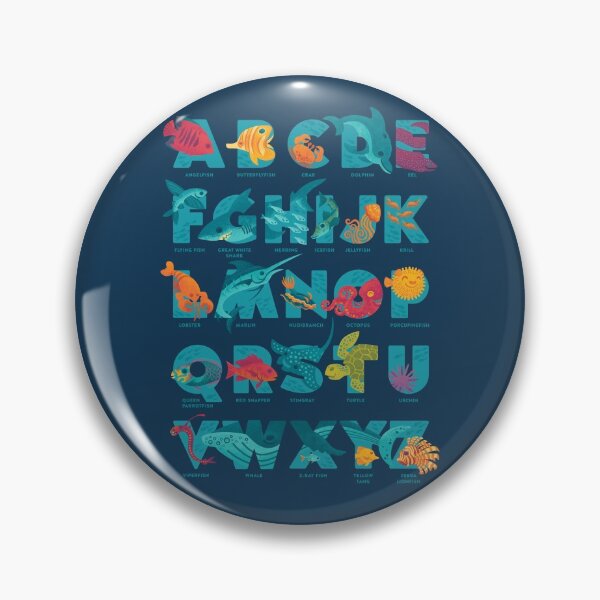 Item preview, Aqualphabet (labelled) designed and sold by Wayne Minnis.