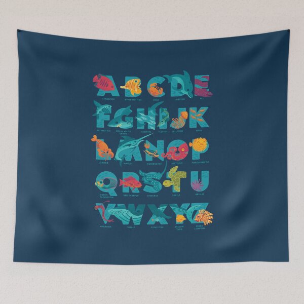 Item preview, Aqualphabet (labelled) designed and sold by Wayne Minnis.