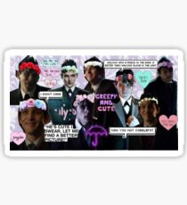 Flower Crown Penguin Sticker