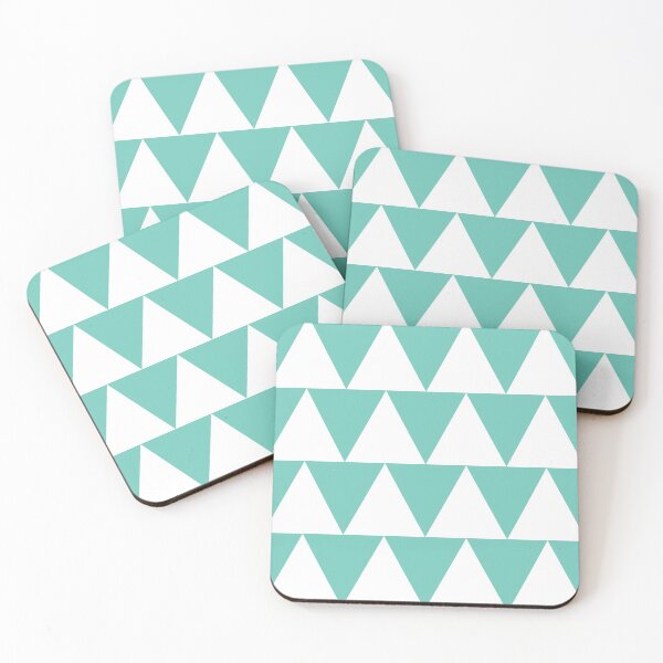 Item preview, Jagged Aqua Pattern designed and sold by zcabask.