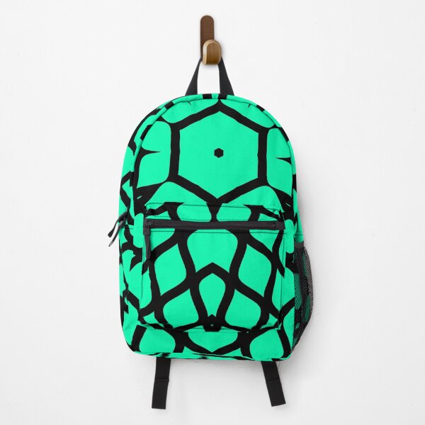 Item preview, Origami Blossom - Simple Abstract Mandala Pattern | Black and Turquoise designed and sold by Dator-Abstracts.