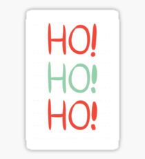 Ho Ho Ho Sticker