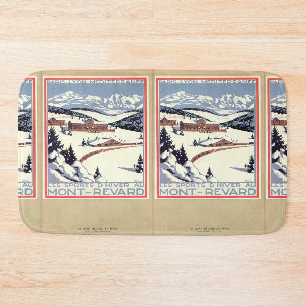 Item preview, PLM Mont-Revard vintage travel poster designed and sold by stickart-marek.