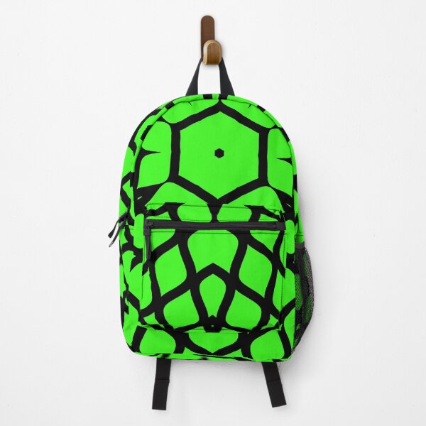 Item preview, Origami Blossom - Simple Abstract Mandala Pattern | Black and Neon Green designed and sold by Dator-Abstracts.