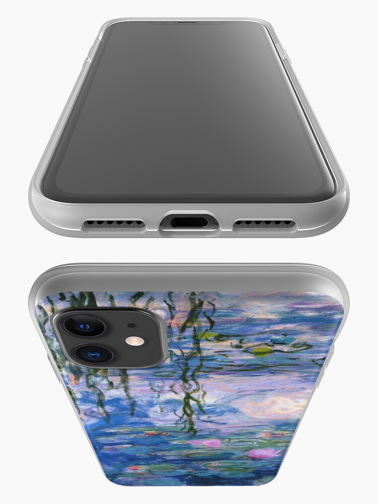 Vista alternativa de Funda y vinilo para iPhone Claude Monet - Lirios de agua
