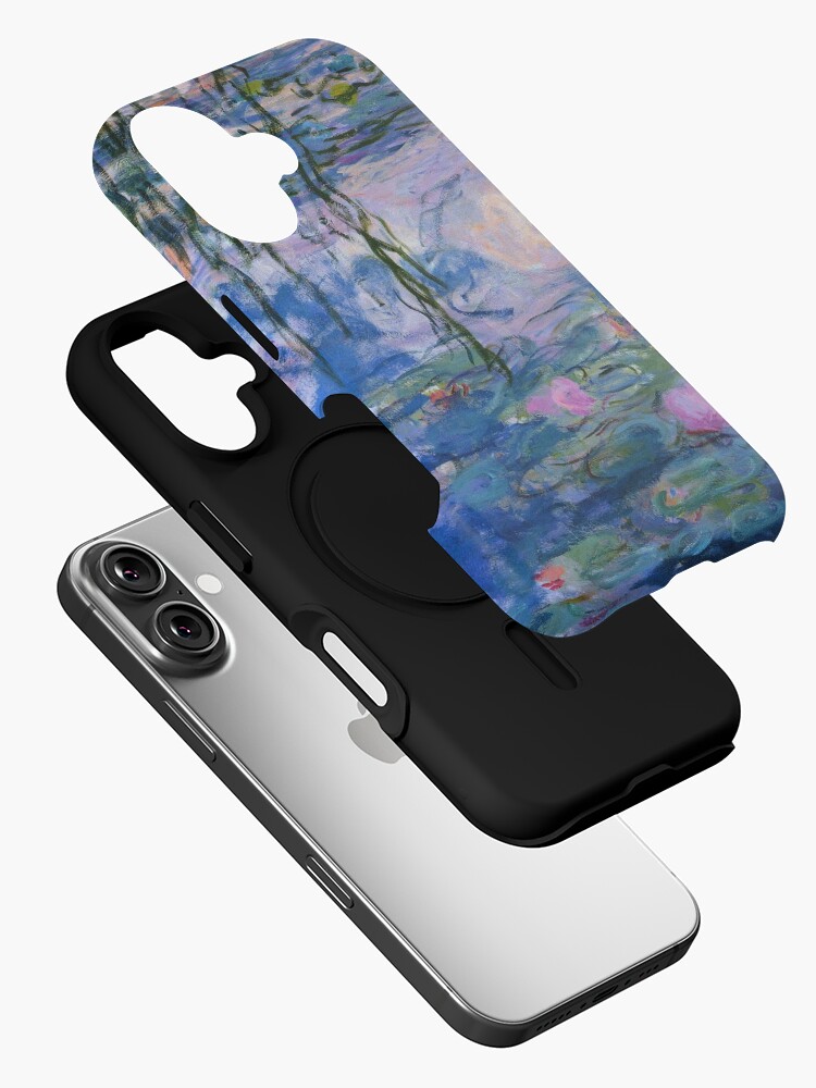Aperçu 2 sur 4. Coque iPhone avec l'œuvre Claude Monet - Nymphéas créée et vendue par artcenter.