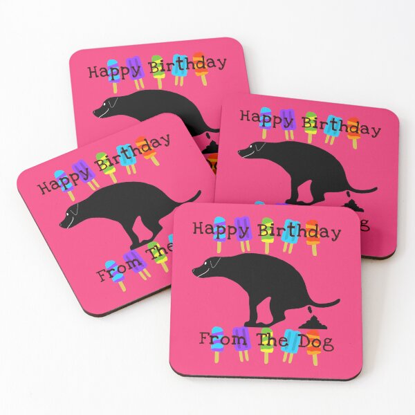 Item preview, Happy Birthday From The Pooping Dog designed and sold by Willyboy16.