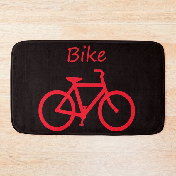 Item preview, Red Bicycle Fitness Graphic Pattern Print designed and sold by NancyMerkle.