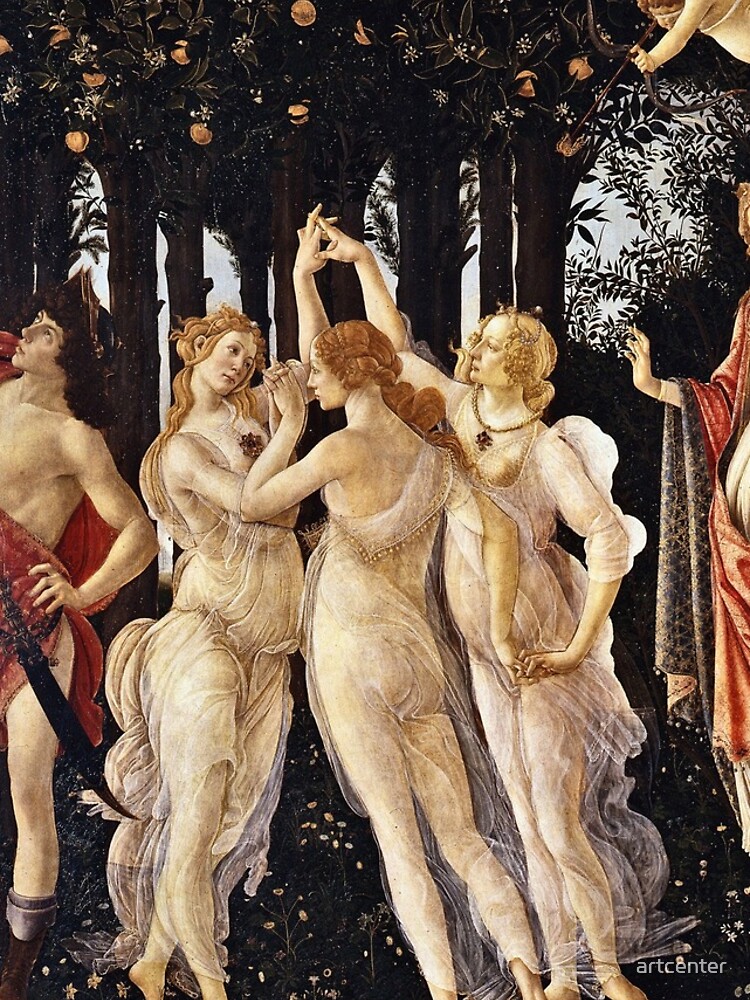 Botticelli - La Primavera (Spring) (1481 - 1482) by artcenter