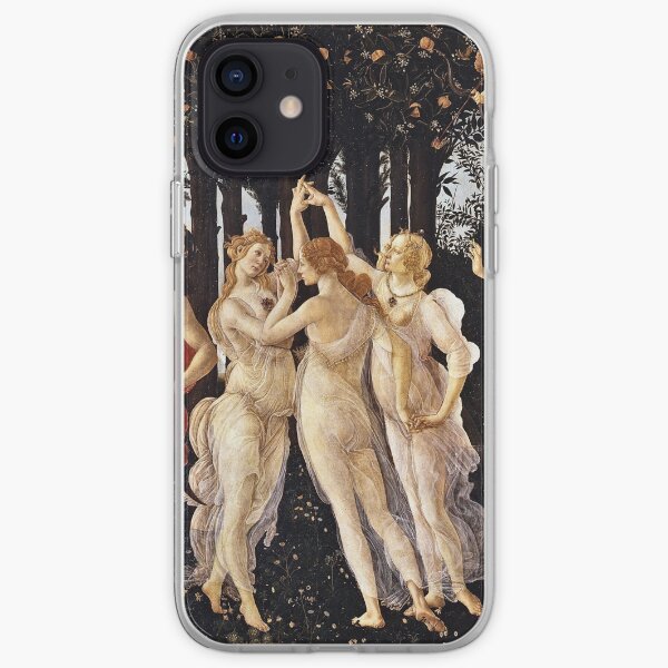 Botticelli - La Primavera (Spring) (1481 - 1482) iPhone Soft Case