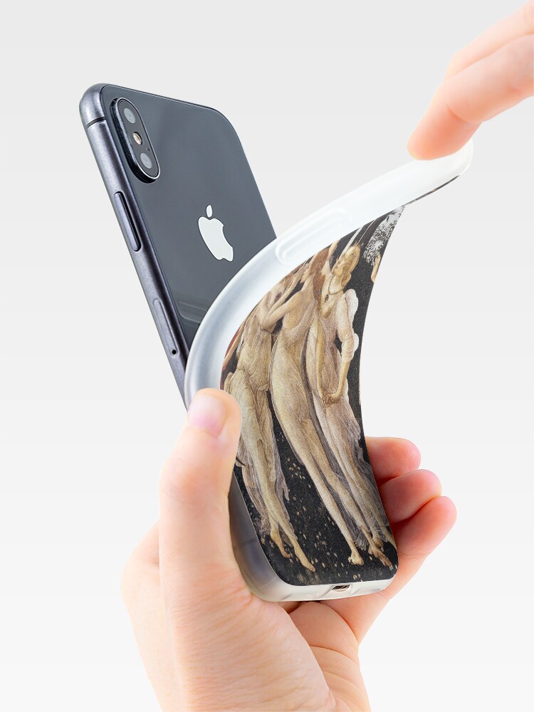 Alternate view of Botticelli - La Primavera (Spring) (1481 - 1482) iPhone Case