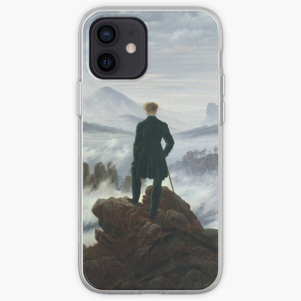 Caspar David Friedrich - The Wanderer Above The Sea Of Fog iPhone Soft Case