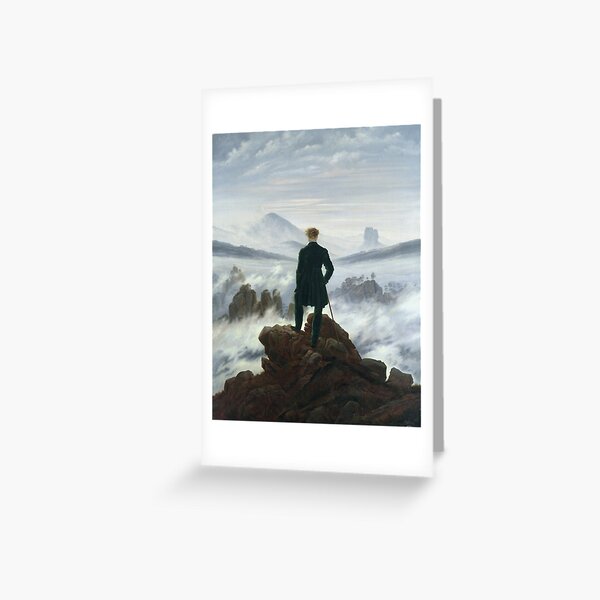 Item preview, Caspar David Friedrich - The Wanderer Above The Sea Of Fog designed and sold by artcenter.