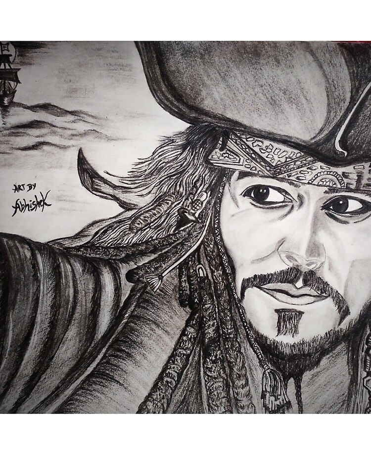 My Inktober drawing of Jack Sparrow @egyn.ink : r/piratesofthecaribbean