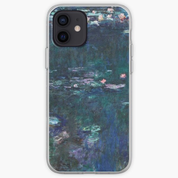 Claude Monet - The Water Lilies - Green Reflections (1915 - 1926) iPhone Soft Case