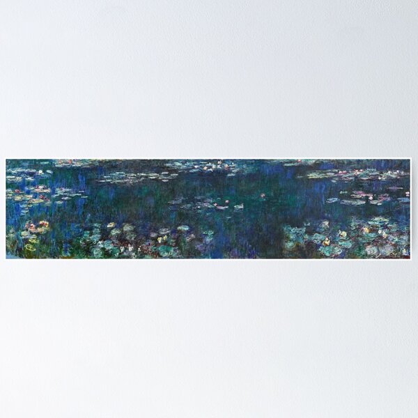 Item preview, Claude Monet - The Water Lilies - Green Reflections (1915 - 1926) designed and sold by artcenter.
