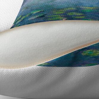 Alternate view of Claude Monet - Water Lilies Throw Pillow