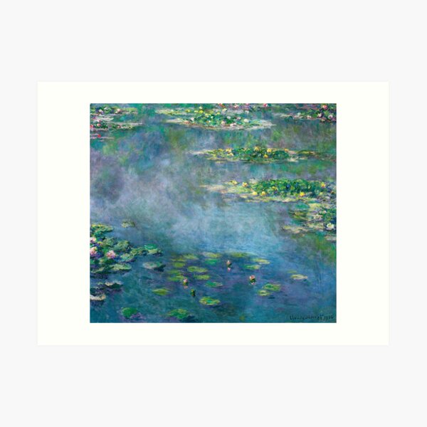 Claude Monet - Water Lilies Art Print