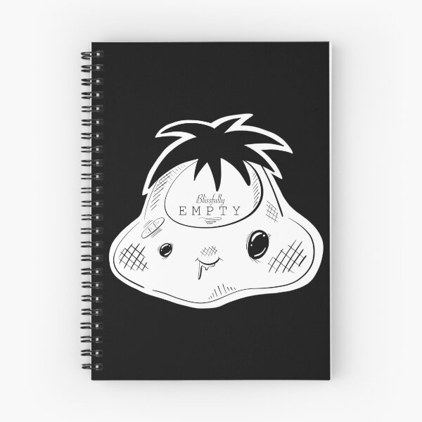 Item preview, Blissfully empty cute brainless grunge art graffiti designed and sold by GreyEyedMage.