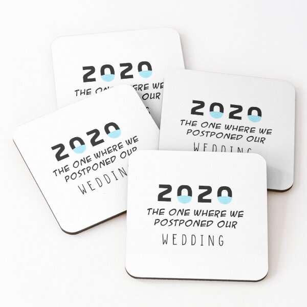Item preview, 2020 the one where we postponed our wedding designed and sold by Mr-tach.