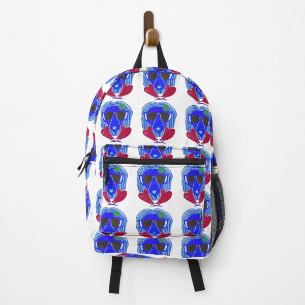 Item preview, Lion head and leaves (blue) designed and sold by LiceaGand.