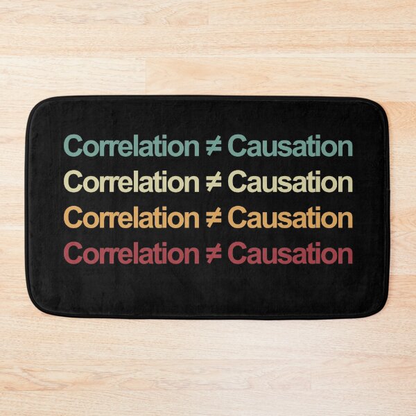 Item preview, Correlation does not imply causation! Funny Lab Week designed and sold by Flow-Store.
