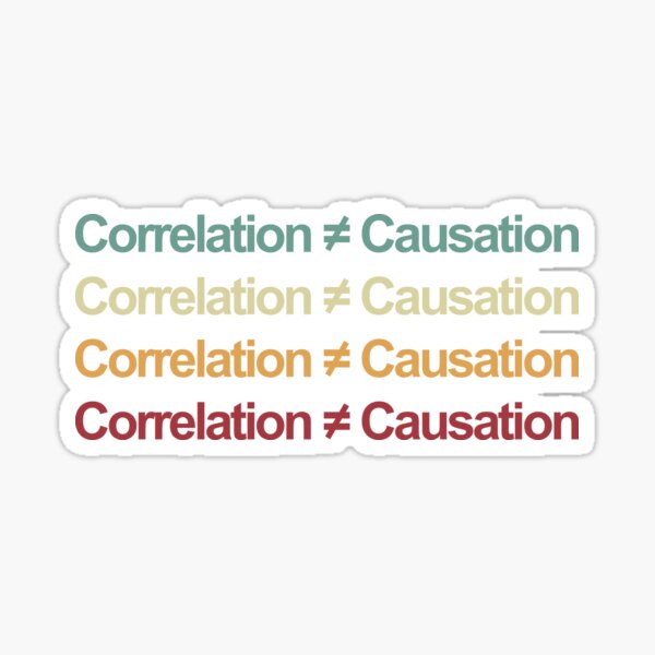 Item preview, Correlation does not imply causation! Funny Lab Week designed and sold by Flow-Store.