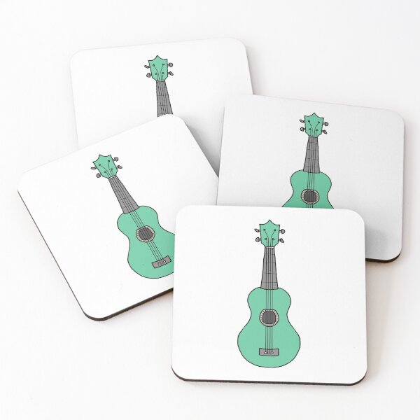 Item preview, Turquoise Ukulele designed and sold by bassoongirl123.
