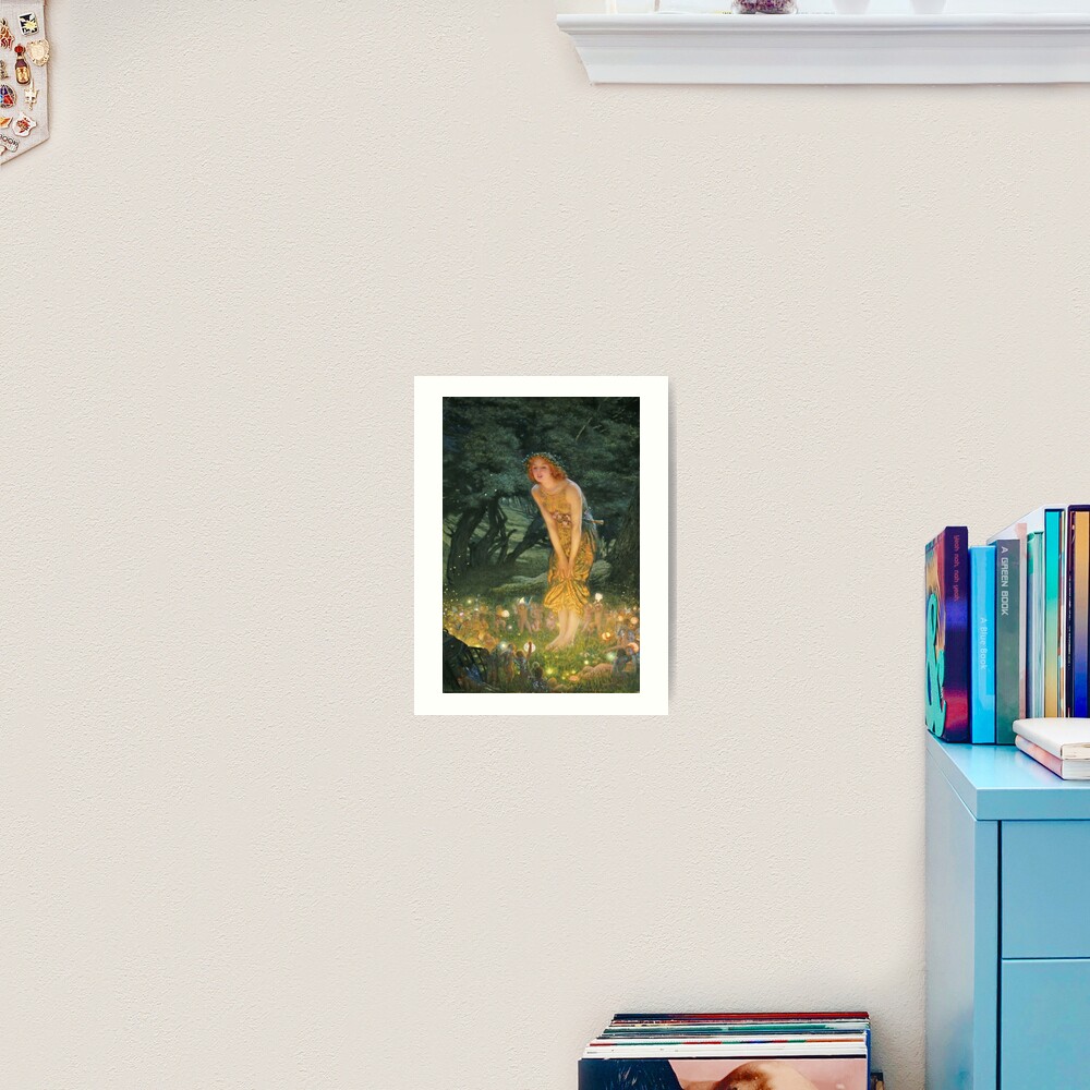 Edward Robert Hughes - Midsummer Eve Art Print